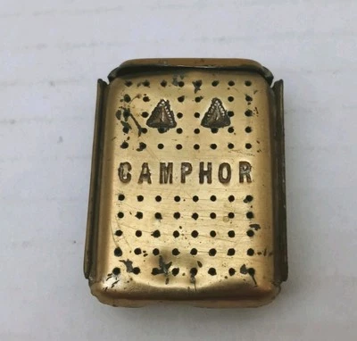 Antique Victorian Camphor Tablet Vinaigrette Jahnckes Patent London c1900 - Image 1 of 4