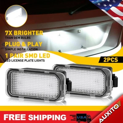 Juego de pares de luces de matrícula LED 250 350HD para Ford 150 Transit 2015-2021 Foto 1 de 4