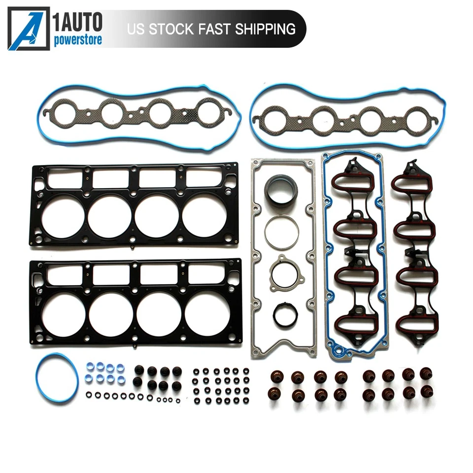 Juego de juntas de culata para 2004-2009 Cadillac Escalade Chevrolet GMC Yukon Hummer H2 Foto 1 de 4