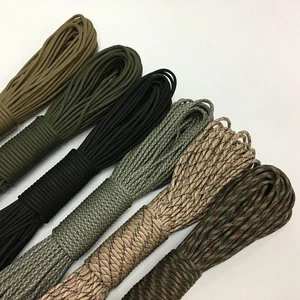 550 Paracord Seil 7 Strang 4mm Taktische Schnur für Camping Wandern DIY Ausrüstung Outdoor - Bild 1 von 34