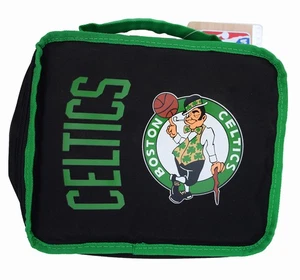 Fiambrera NBA Boston Celtics Sacked, Negra 10.5" X 8.5" Licencia Oficial NUEVA - Imagen 1 de 7