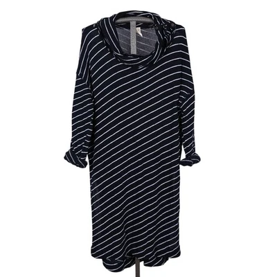 Vestido tejido a rayas Free People We The Free Gotta Have It azul marino para mujer GRANDE Foto 1 de 4