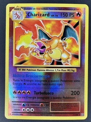 Charizard 11/108 Reverse Evoluzioni ITA Nintendo Pokémon Cards - Immagine 1 di 4