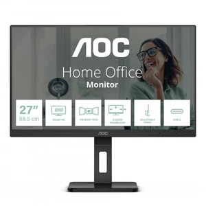 MON 27IPS QHD HDMI DP MM PIVOT AOC Q27P3CV USBC REG ALTEZZA - Foto 1 di 4