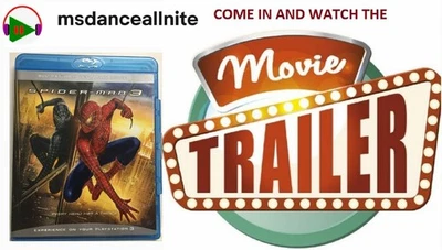 MARVEL's Spider-Man 3 (Blu-ray, 2007) Tobey Maguire,Kirsten Dunst,Not a Scratch! - Image 1 of 4