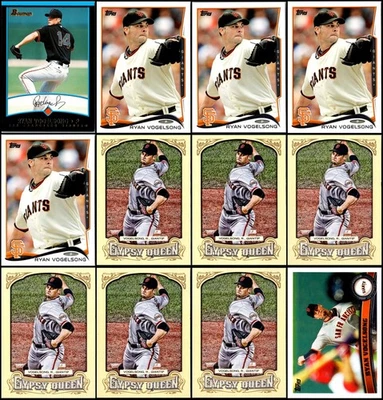 Ryan Vogelsong San Francisco Giants (16) Card Lot - BRING HOME SOMETHING TRUL... - Image 1 of 4