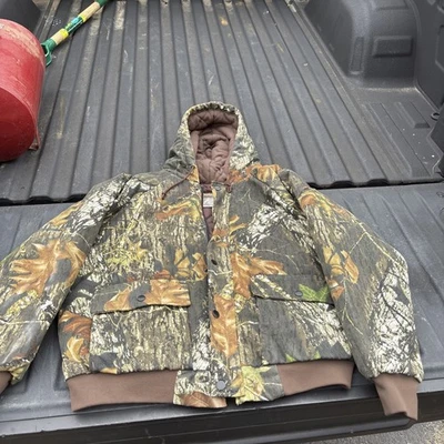 Russell Outdoors Flintlock Plus Hooded Jacket. large Mossy Oak Breakup  - Image 1 of 4