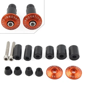 Orange CNC 7/8 '' Lenkerendgewichte Lenkergriffkappenstopfen Dirtbike - Bild 1 von 8
