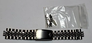 Authentic Movado 18mm Stainless Steel 5.5" Watch Bracelet w curved ends - Picture 1 of 4