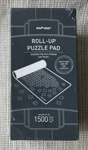 NEW Newverest Roll Up Jigsaw Puzzle Pad Mat 46”x26” Holds Up To 1500 Pieces - Picture 1 of 4