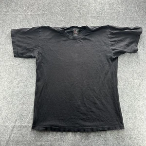 Vintage Riesen Hemd Herren groß schwarz unbedruckt 90er COLD Spider Back DS - Bild 1 von 17