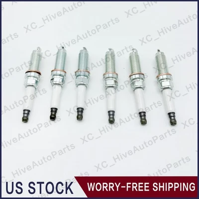 OEM For Jaguar XE XF XJ F-Type F-Pace 6PC Engine Spark Plug 3.0 V6 LR050998 - Изображение 1 из 4