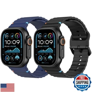 MoKo 2Pack Pasek do zegarka sportowego kompatybilny z Apple Watch Ultra 2 / Ultra 49mm, S1 - Zdjęcie 1 z 5