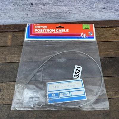 Cable de cambio vintage Shimano Positron II 6081010-1 hecho en Japón Dorcy Bike Foto 1 de 4