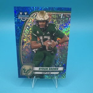 2024 Bowman University Chrome - Byrum Brown #34 Blue Mini-Diamond Refractor /175 - Picture 1 of 3