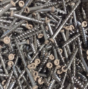 10 LBS CEDAR 305 STAINLESS STEEL 2 1/4" Finish Trim Star Drive DECK SCREWS - Picture 1 of 1