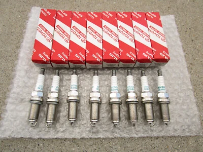 FITS: 07 - 21 TOYOTA TUNDRA 5.7L V8 SPARK PLUG QTY 8 OEM BRAND NEW - Image 1 of 4