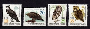 105020/ DDR / GDR 1982 – Mi 2702-2705 – Greifvögel – Birds of Prey - postfrisch - Picture 1 of 1