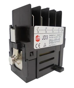 Protector motor (relé) KEDU JD3 230V 50Hz con 4 cierres, 10 pines - Imagen 1 de 4