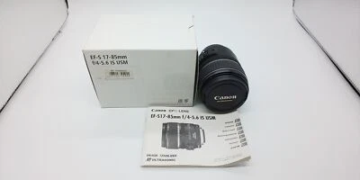Canon EF lens EF-S17-85 mm F4-5.6 IS USM Digital zoom lens Standard - Image 1 of 4