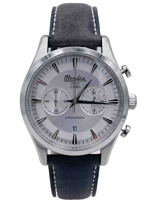 Orologio Mondia Italy Crono 1946 40mm Acciaio Mi801ACG/260 Scontatissimo Nuovo - Immagine 1 di 4