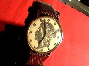 Vintage 14K Solid Gold Lucian Piccard Liberty Manual Gents Watch Swiss 17j 27g - Picture 1 of 17