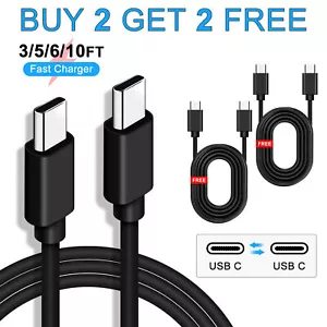 For iPhone15 15 Pro Max 16 PLUS Data Charging Lead Wire USB TYPE C TO USB TYPE C - Picture 1 of 17