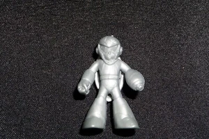 Silver Protoman w/ Shield Mega Man Rockman X Rubber Keshi Figure Eraser Capcom - Picture 1 of 3