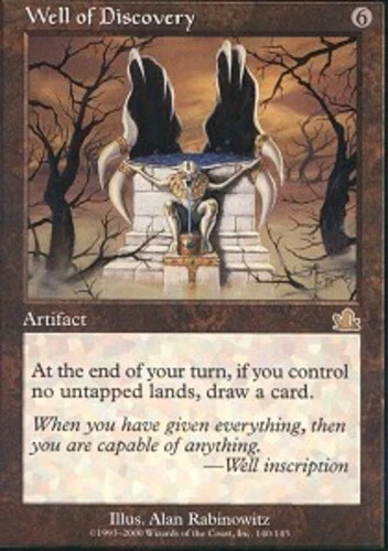 Well of Discovery ~ Near Mint Prophecy MTG Magic UltimateMTG Artifact Card - Image 1 of 1