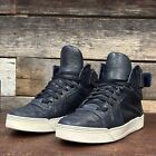 GUCCI Men’s ‘STRONG’ Blue High Top Basketball Sneakers w/Strap [386738] sz 7.5
