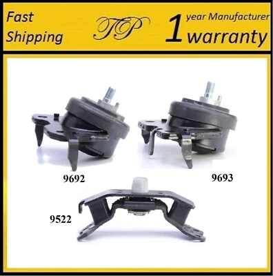 3 piezas de montaje de motor y transmisión para Toyota Sequoia 2010-2017, Tundra 4,6 L 4x4-transmisión automática Foto 1 de 4