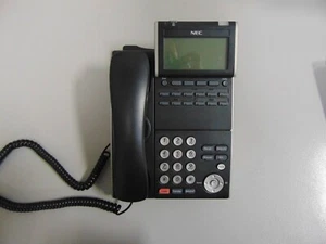 4x NEC Desk Phone. Model: ILV(XD)Z-Y(BK). ITL-12D-1 (BK) TEL DT700 Series Phone. - Picture 1 of 2