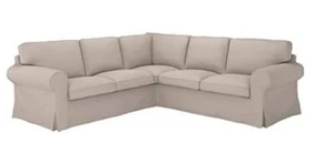 Brandneu Ikea EKTORP Bezug für Ecksofa, 4-Sitzer, Totebo hellbeige, 804.853.57 - Bild 1 von 4