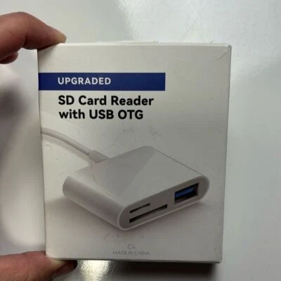 Lector de tarjetas SD actualizado con USB OTG Foto 1 de 4