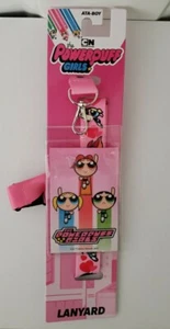 Cordón artístico de la serie de televisión Powerpuff Girls con soporte para insignia fundida NUEVO - Imagen 1 de 5