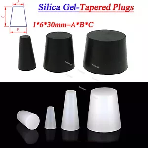 Tappi conici in gel di silice rivestimento in polvere tappi mascheratura alta temperatura tappi gomma - Foto 1 di 5