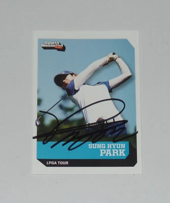 SUNG HYUN PARK SIGNED AUTO'D SI FOR KIDS CARD RC LPGA TOUR SPORTS ILLUSTRATED - Image 1 of 2
