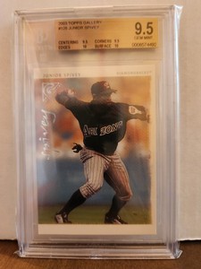 2003 Topps Gallery Baseball Set Break #128 Junior Spivey BGS 9.5 Gem Mint Pop 1