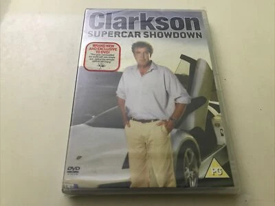 New Sealed DVD Jeremy Clarkson Supercar Showdown Region 0 - Image 1 of 2