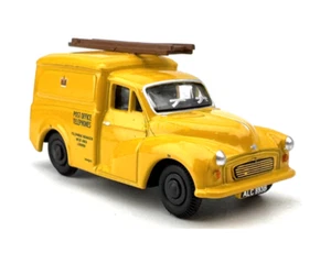ZD 1:76 Yellow Morris Truck Post Office Vintage Model Diecast Metal Car BN - Picture 1 of 5