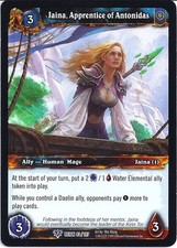 WOW WARCRAFT TCG REIGN OF FIRE : JAINA APPRENTICE X 4