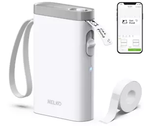 Nelko Etikettendrucker, Tragbar Bluetooth P21 Selbstklebendes Etikettiergerät - Bild 1 von 3
