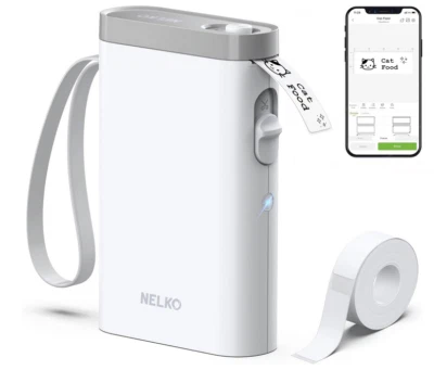Nelko Etikettendrucker P21, Bluetooth, Labelgerät für iOS, Android, Neu + OVP - Bild 1 von 3