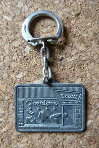 PORTE-CLE KEYCHAIN CHANTELAINE BERSON FECAMP PLACE ST ETIENNE - Imagen 1 de 2