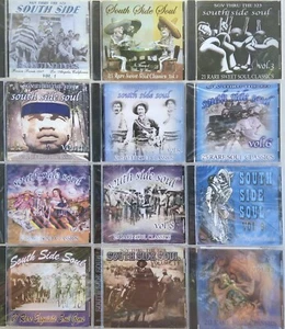 FULL SET OF 14 N.O.S. CD'S - SOUTH SIDE SOUL OLDIES FACTORY SEALED NO CDR'S RARE - Picture 1 of 21