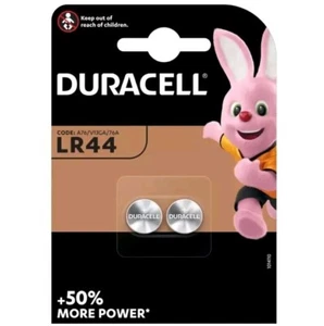 2 X Duracell LR44 Coin Cell Button 3v Alkaline Batteries - Picture 1 of 1