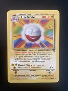 Electrode - Vintage Pokemon - WoTC Base Set 2 - 25/130 - Regular Rare - NM - Picture 1 of 1