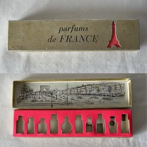 CAJA VACÍA - Perfume Francés Vintage Miniatura Perfumes de France - Imagen 1 de 11