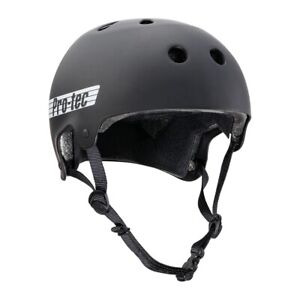 Pro-Tec Chase Hawk BMX Helmet Old School Certified Black Matte / Skateboard