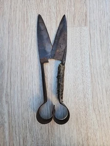 Antike Schafschere Wollschneider Schere Bauernhof Werkzeug Griff Vintage - Bild 1 von 5